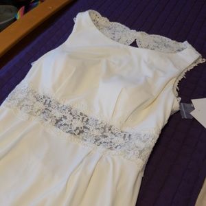Informal wedding dress or evening gown